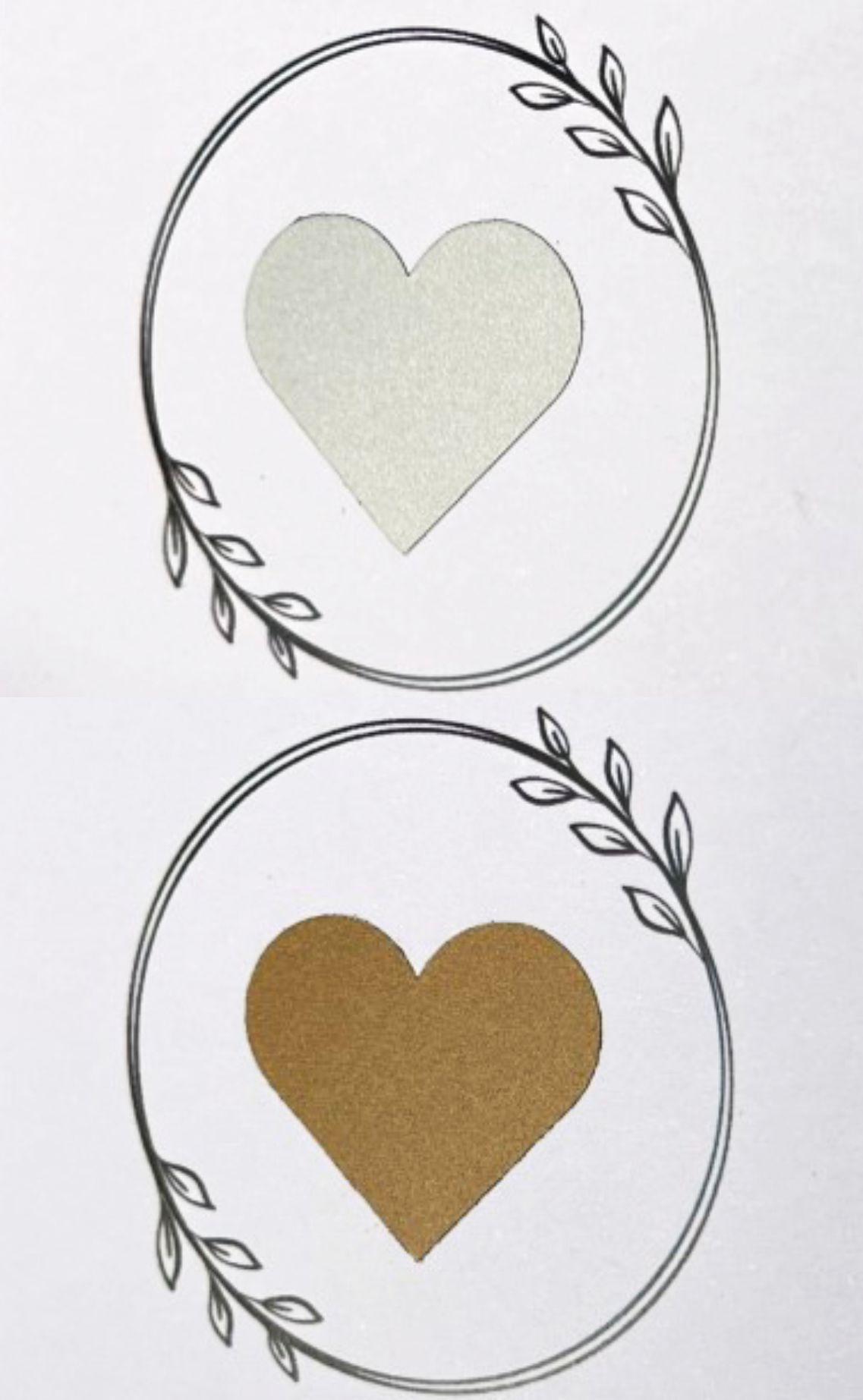 Svatební stírací los - typ Thalia